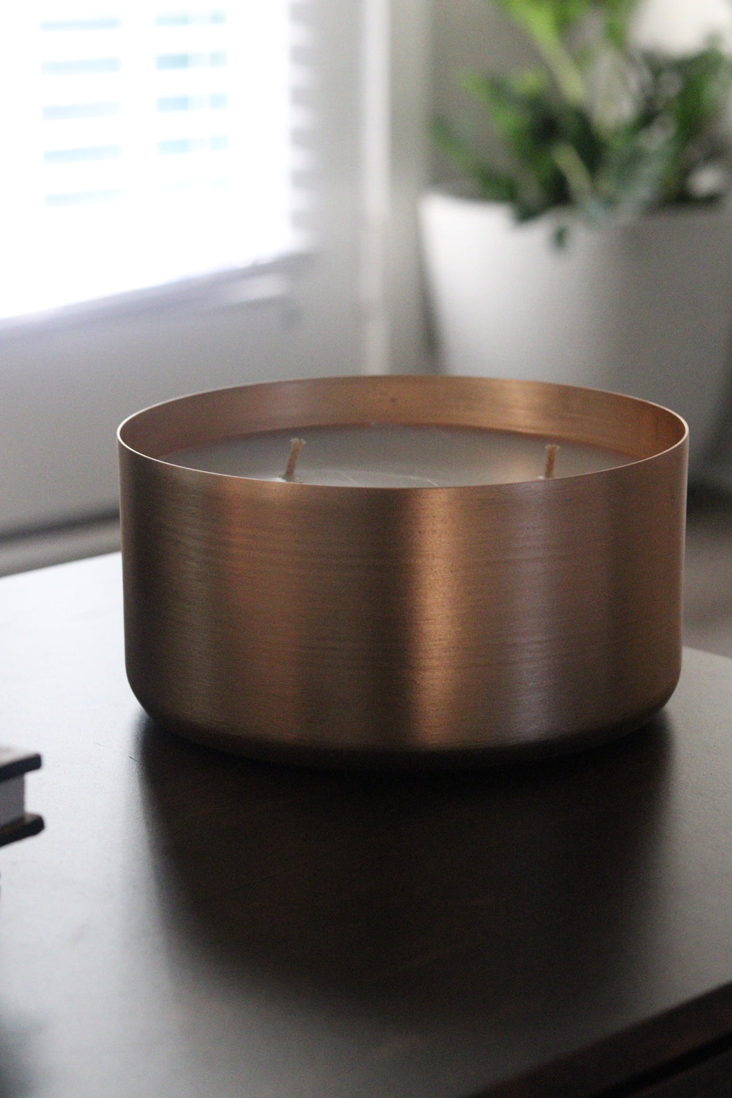 Gold Candle Bowl